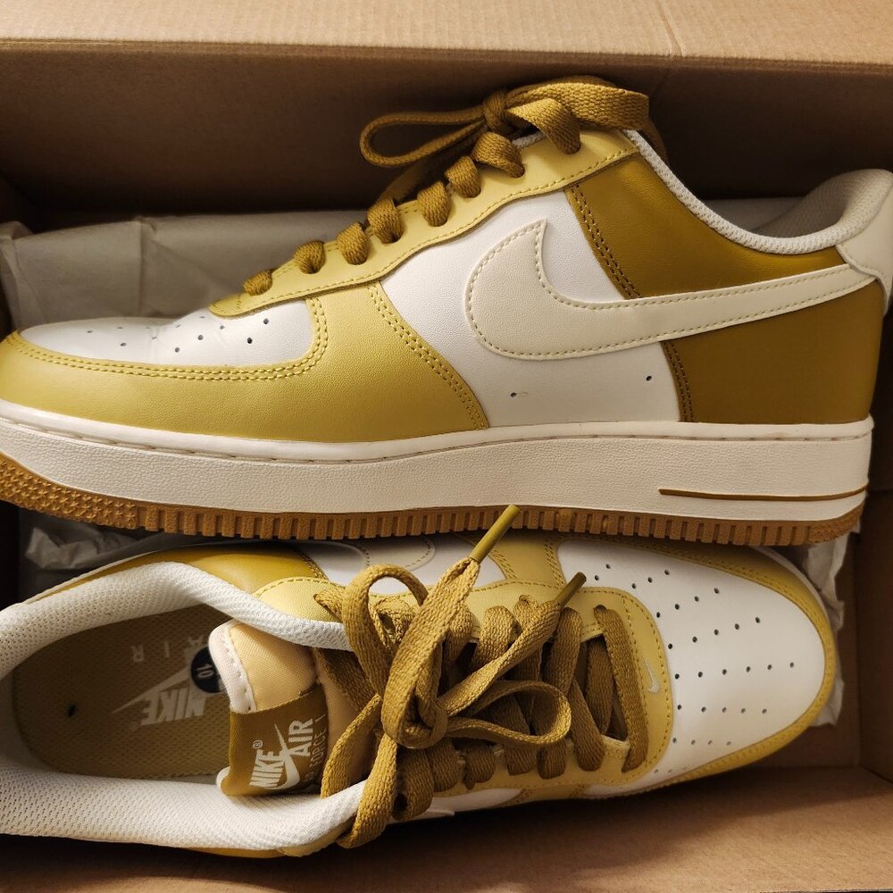 Nike Air Force 1 '07 Bronzine/Coconut Milk (FZ4034 716) - 10 - NIB